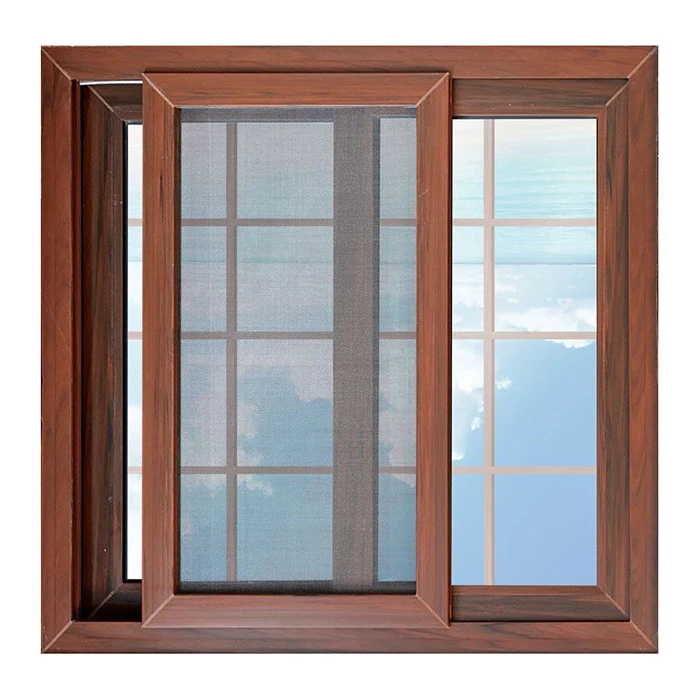 Burglar Proof Customized Sliding Windows System Double Glazed Tempered Glass Windows Hurricane Impact Aluminium Sliding Window