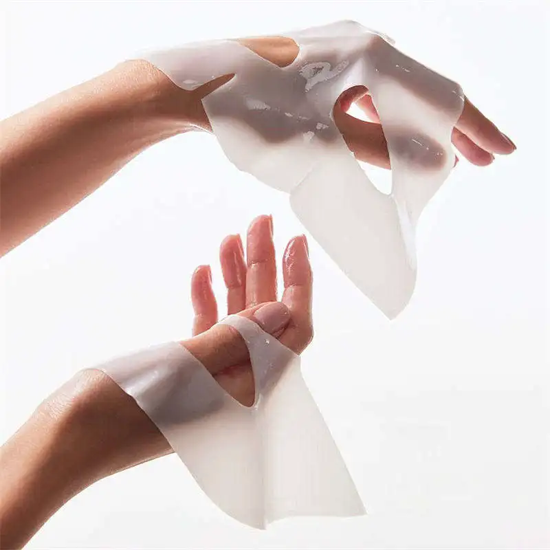 Private label Hydrogel Bio-collagen Mask Anti Wrinkle Face Firming Hydrating overnight Collagen sheet face mask