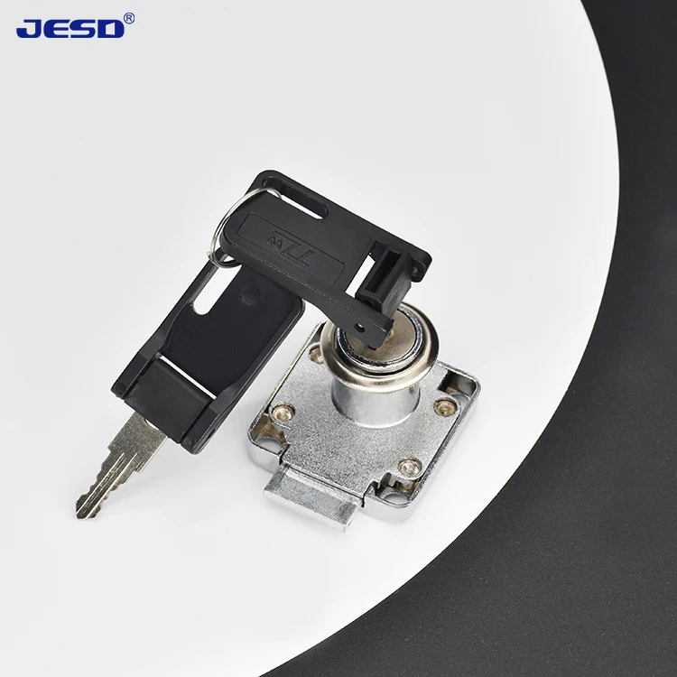 Factory Customize Thick Thin Back Full Alloy Model Convex Flat Base Wardrobe Cabinet Drawer Lock Wooden Office Desk Drawer Lock
