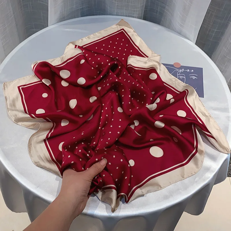 Silk Scarves Women Scarves Wholesale All-match 70cm Small Square Scarf