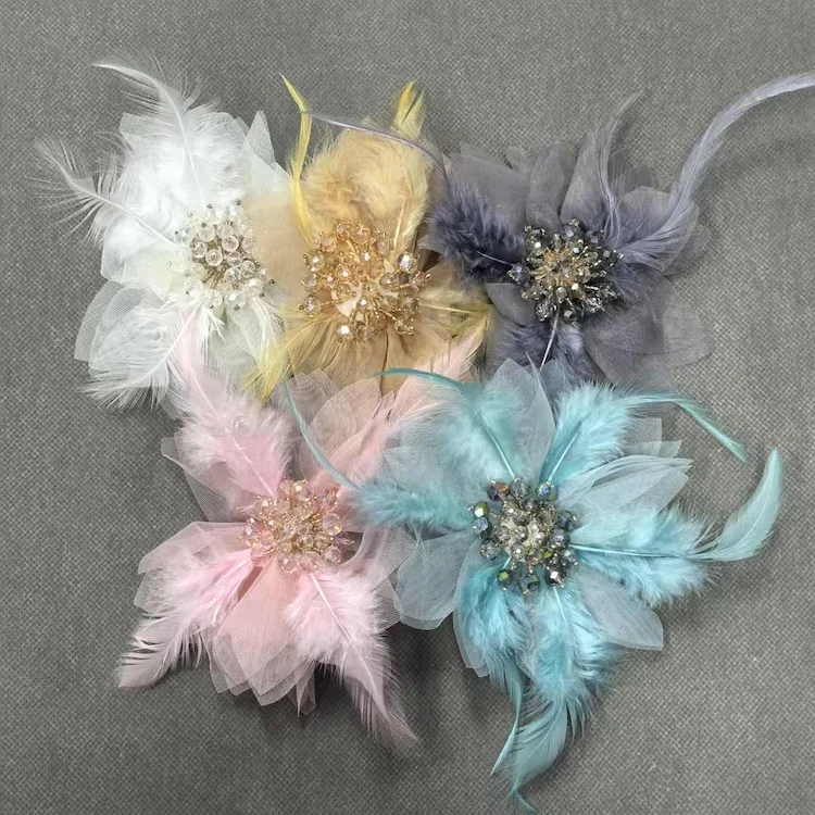 Свадебная аппликация из органзы