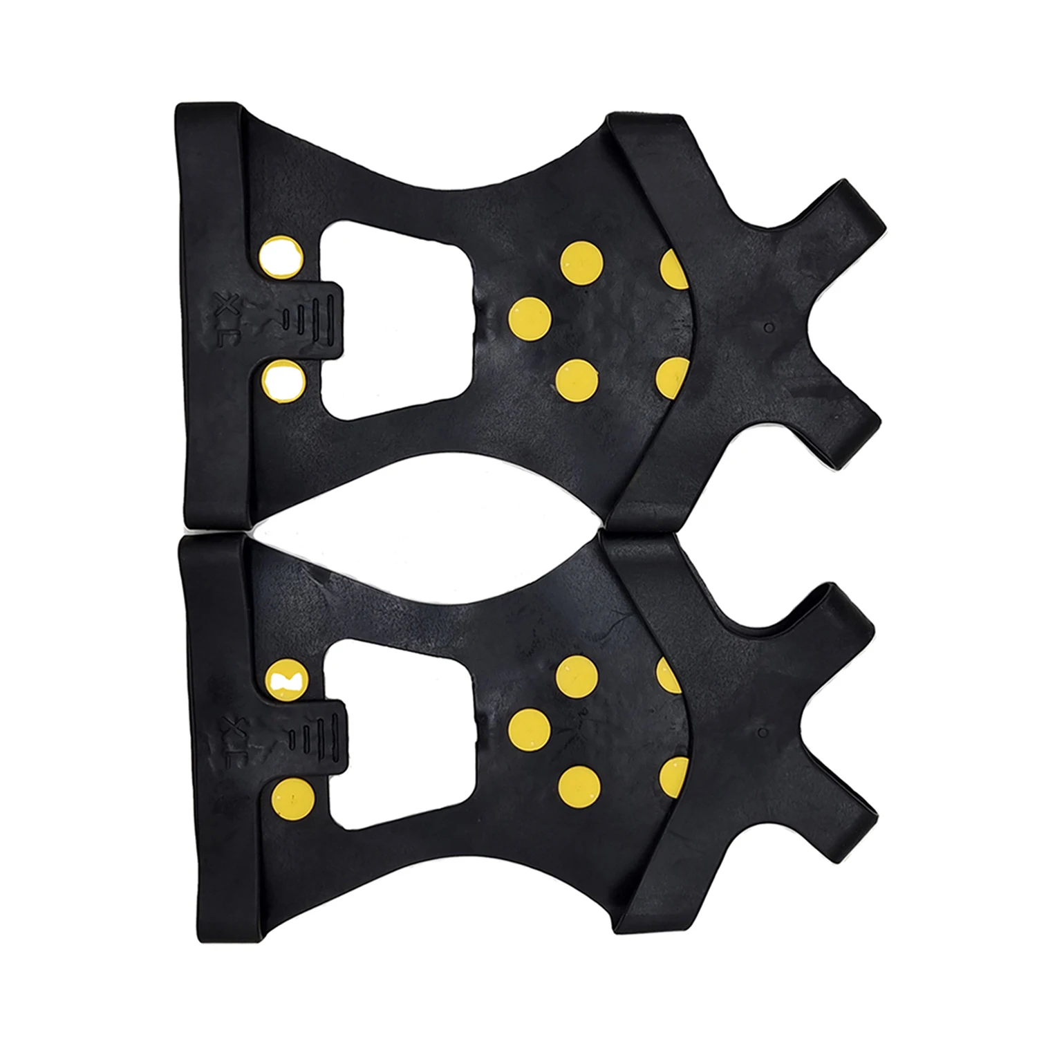 10 Teeth Anti Slip Snow Ice Spikes Climbing Ice Grips Ice Crampons Spikes Boots Shoes Safe