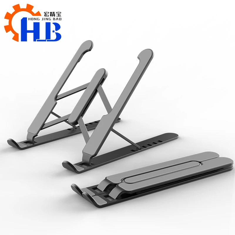 
Ergonomic Lightweight Folding Cooling Portable Aluminum Adjustable Laptop Stand 