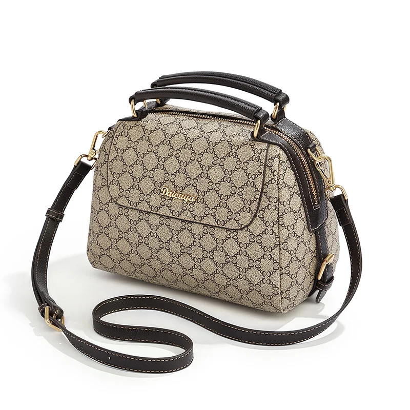 Classic Pu Leather Ladies Shoulder Tote Bag Good Price Women Purses 2021 Handbags Set