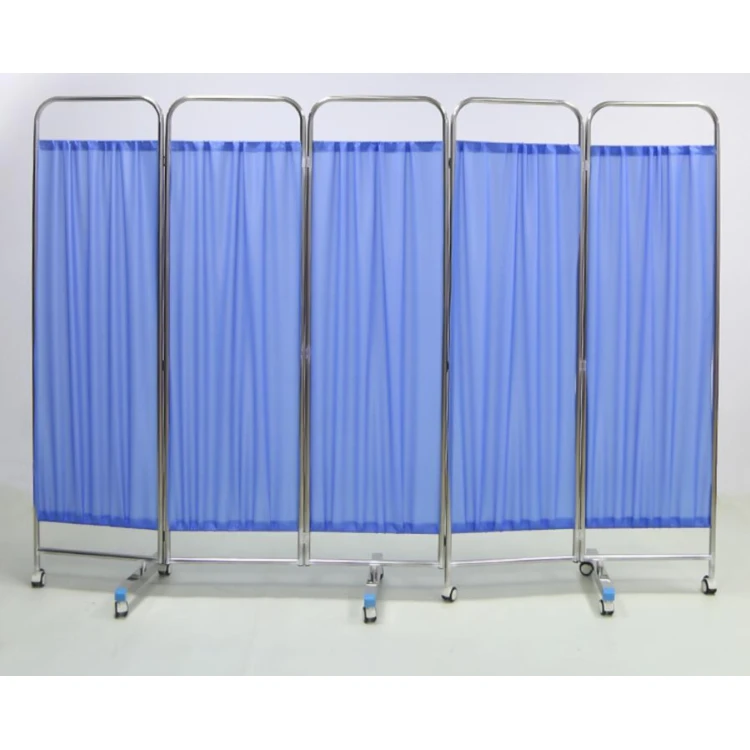 New Design Stainless Steel Frame Partition Medical Screen for Hospital Ward Medical partition