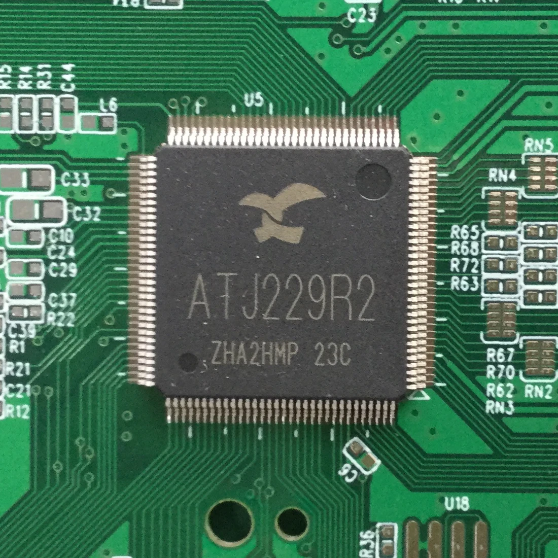 ZXFELEC Actionsemi ATJ229R2 панель управления поставщик для часов календарь MP3 MP4 устройство воспроизведения видео фото аудио PCBA