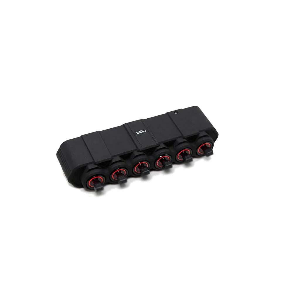 Manufacture Powder Coated 4*4 Vehicle Universal Popular Style and Design Wireless 6-gang Switch Panel Electronic Relay System