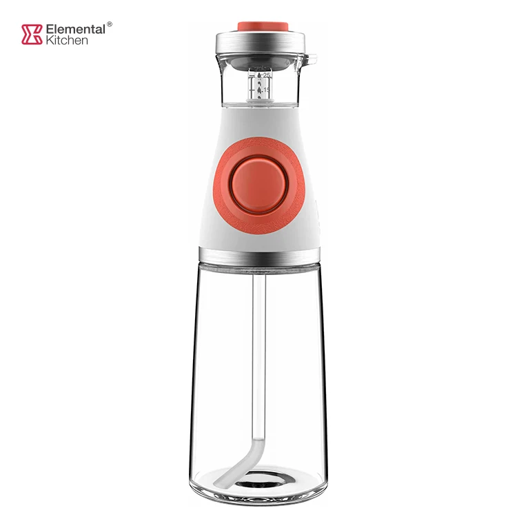 kitchen cooking olive oil and vinegar top dispenser Big storage glass bottles with stopper spray bottles gadgets containers