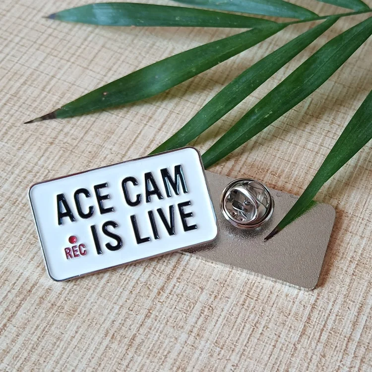 Рекламный пустой металлический бейдж булавки зажимы бейджики с булавкой