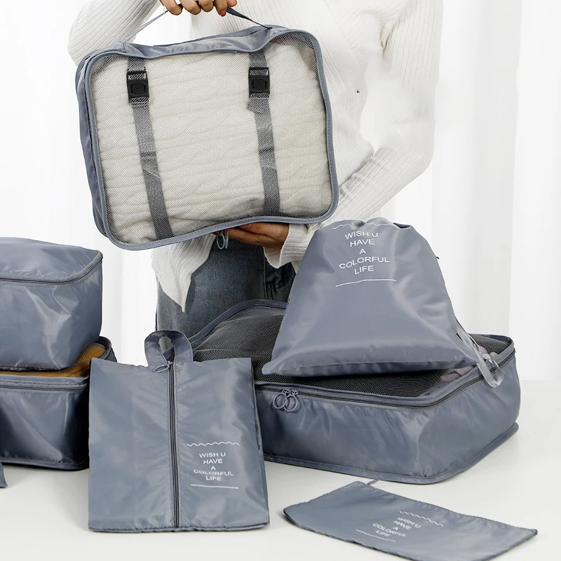 Travel Suitcases Set Nylon Large Capacity Portable Light For Outdoor Bags Travel Storage Bag