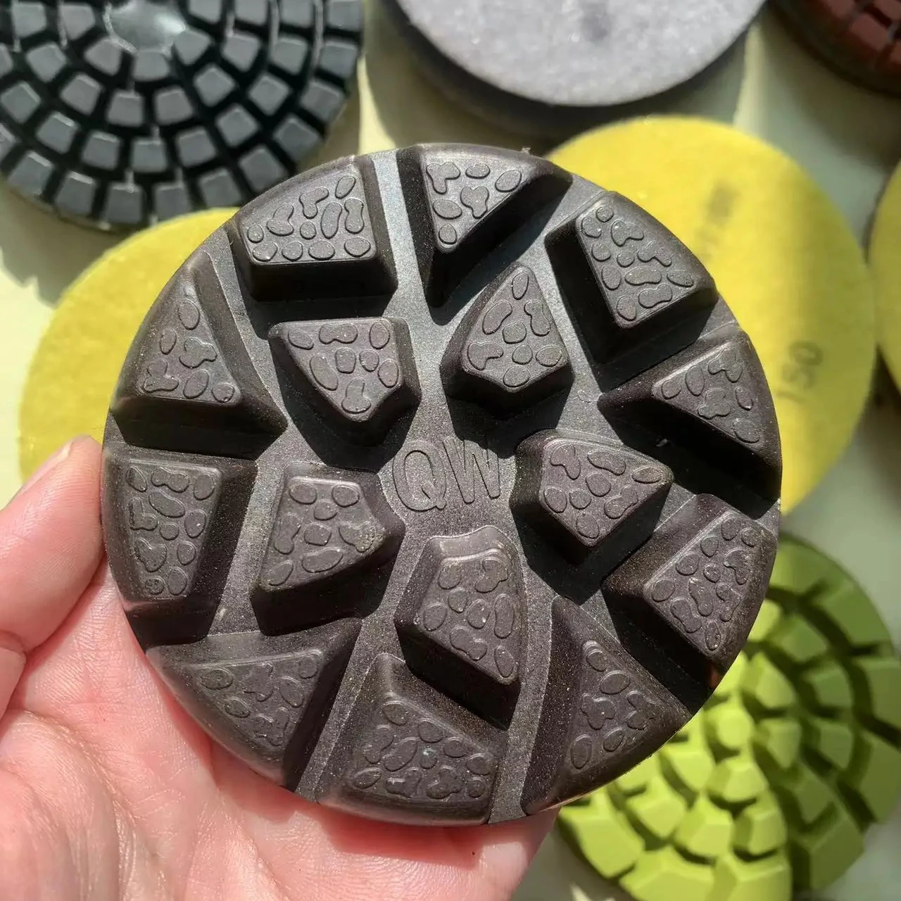 Diamond 90 mm 3.5 inch  Diamond floor polishing pads dry use for concrete floor