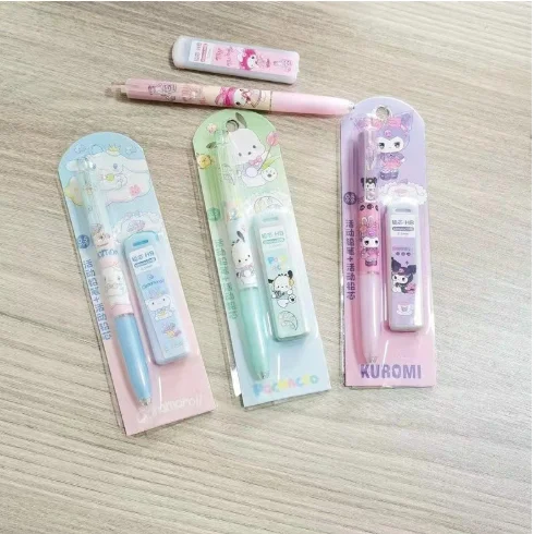 Sanrio автоматический карандаш 0 5 мм студенческий девушка милый Koulomi высокого
