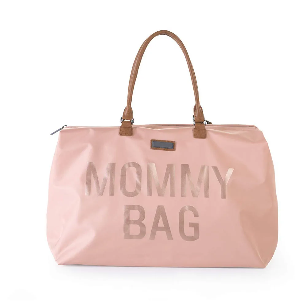 design wide open insulated milk bottle maternity cooler fashion baby Diaper tote nappy mommy bag