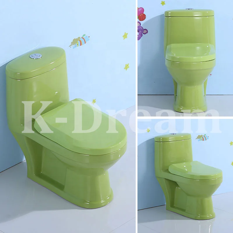 
Fashion Design KD-K001T cute children colored one-piece toilet wc kids toilet seat 