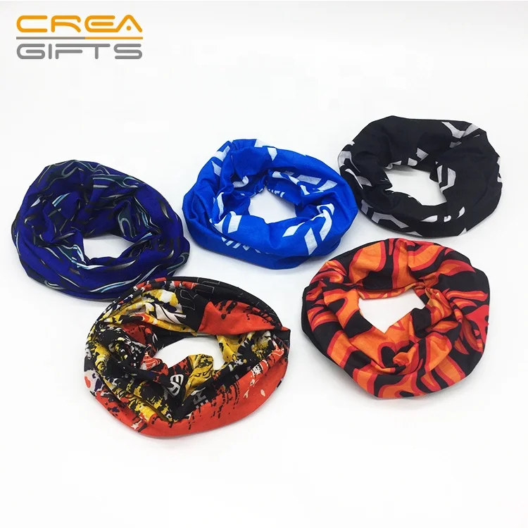 Multifunctional Headwear 100% RPET Recycled Tube Scarf for Promotional