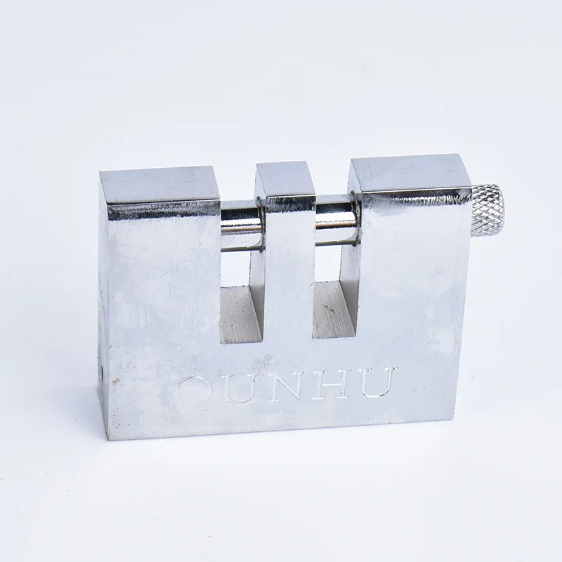 2024 Auto Security Stainless Steel Steering Wheel & Pedal Locks Clutch & Brake Pedal Anti-Theft Device with 3 Keys