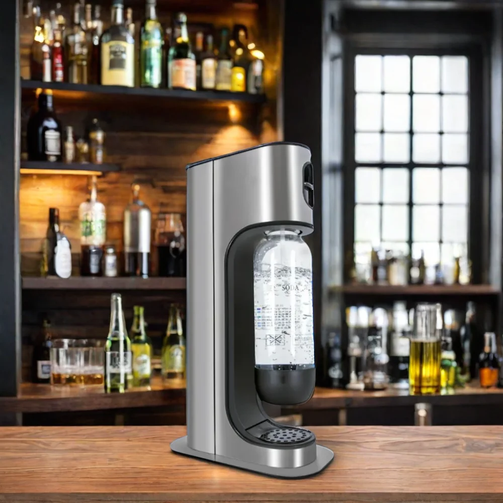 Metal Special Steel Carbonator Cold CO2 Sparkling Soft Drink Soda Maker Machine Beverage Water Dispenser for Household Use