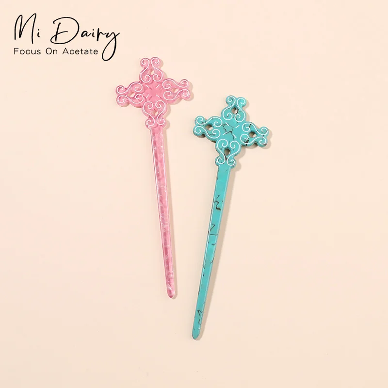 MiDairy 172mm candy color high quality hair accessories hair stick for long hair 220853