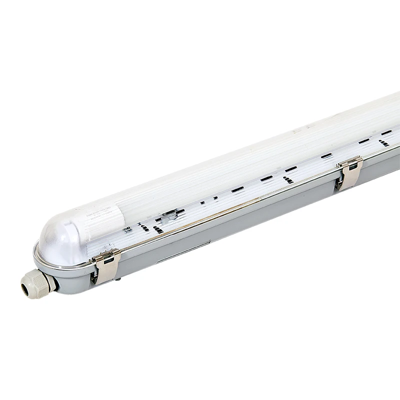 High quality 36w, 60w led waterproof fluorescent linear lighting tri-proof light with cheap price