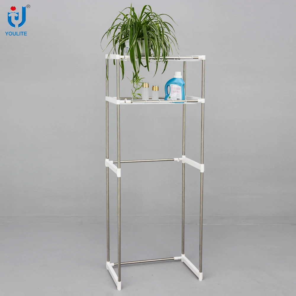 Good quality behind washer dryer adjustable washing machine rack