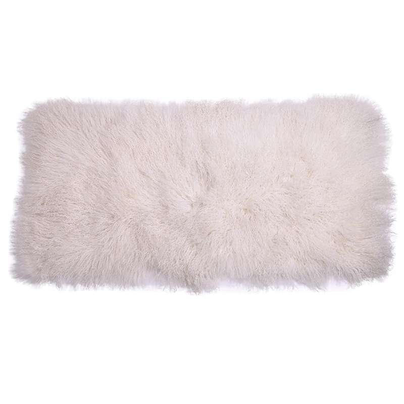 Оптовая цена 60x120 см кудрявые тибетские овечьи шерсти длинные волосы мех монгольская овчина