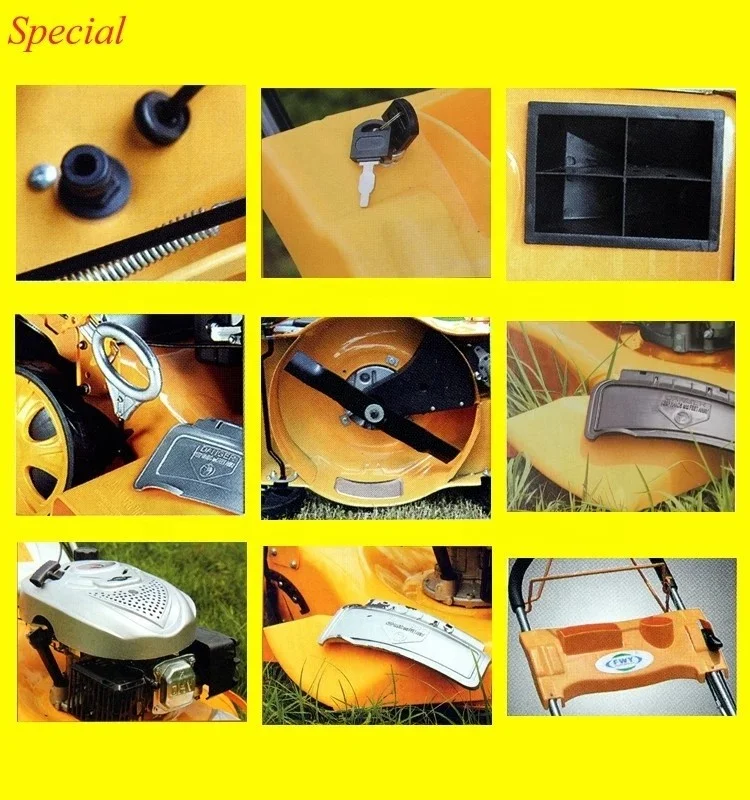 6.0HP self-propelled lawn mower or 173cc gasoline lawn mower with CE