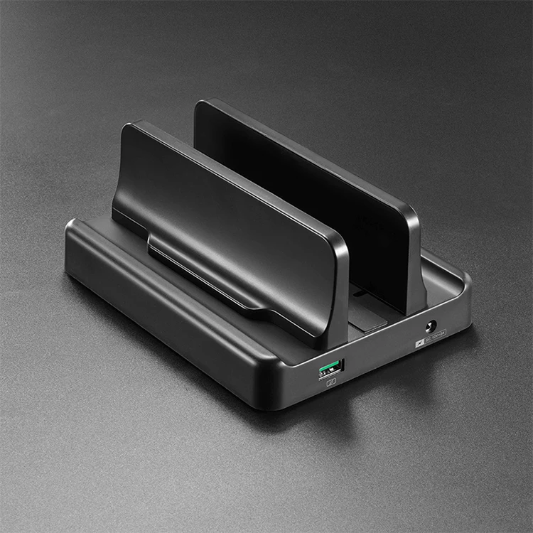 Design Space Saving Laptop Stand for Macbook Vertical Laptop Stand Adjustable Aluminum Laptop Stand