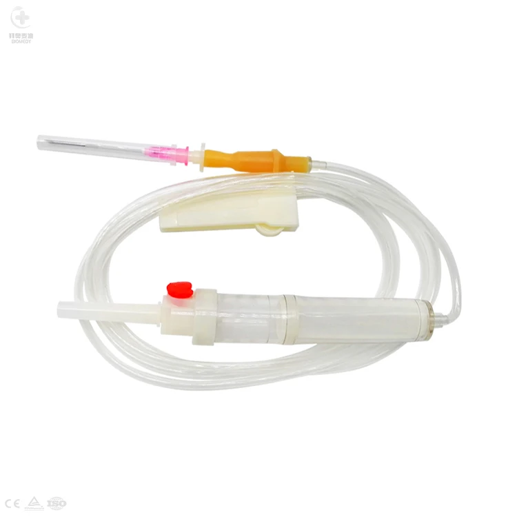 Transfusion Sets Drip Chamber With Spike Air Filter And Solution Filter Infusion Set Accessories