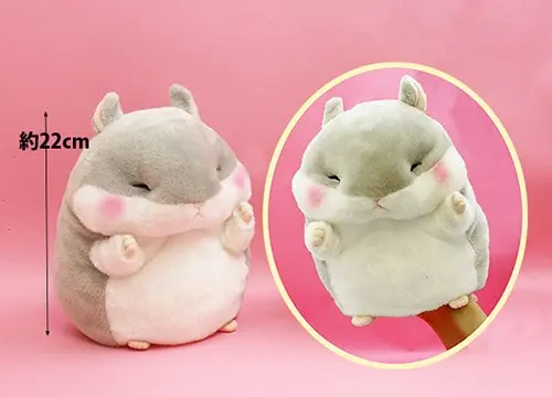 M-140 Fluffy Stuffed Plush Hamster Hand Puppet Toys for Children Role Play Story Telling Children Plush Toys Hamster