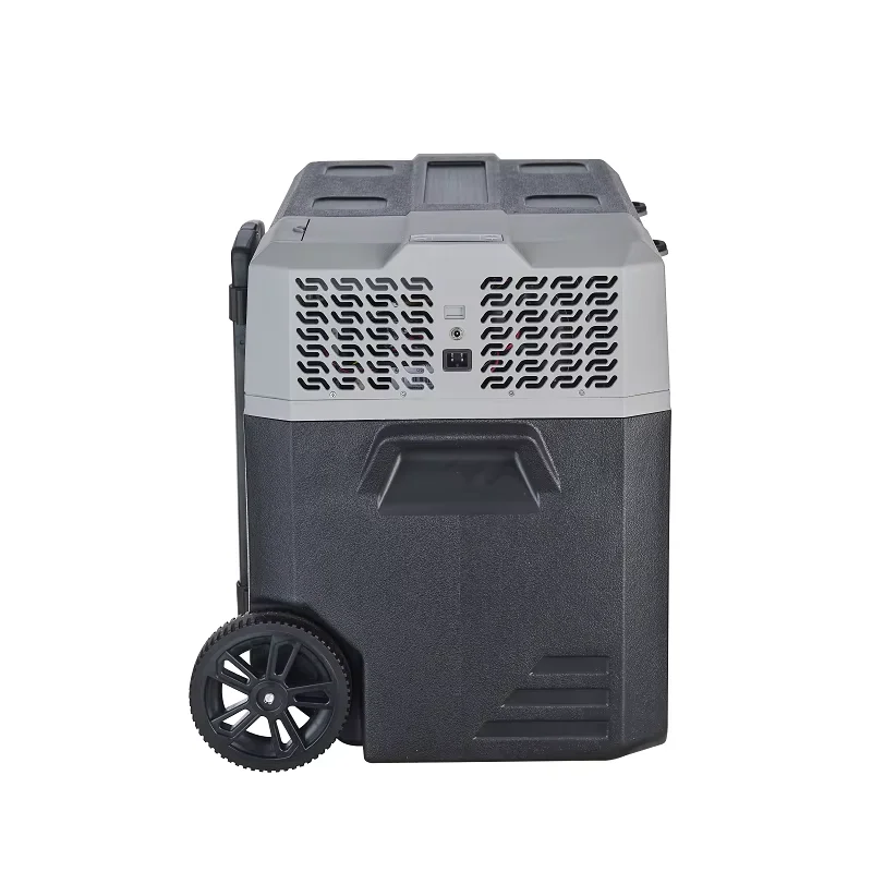 42L 52L 62L Compact Refrigerators Portable DC 12v 24V Compressor Refrigerator Car Fridge Freezer With Dual Zone for Camping