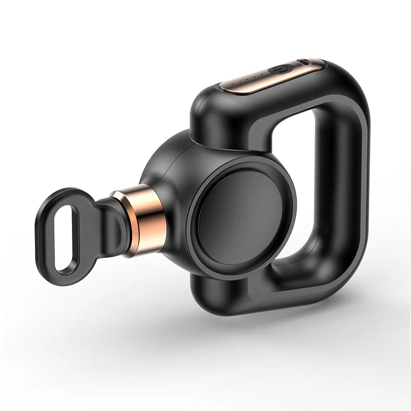 New Design Amzn Handheld Cordless Electric Deep Tissue Muscle Massage Gun With Belt Fitness Massager Belt