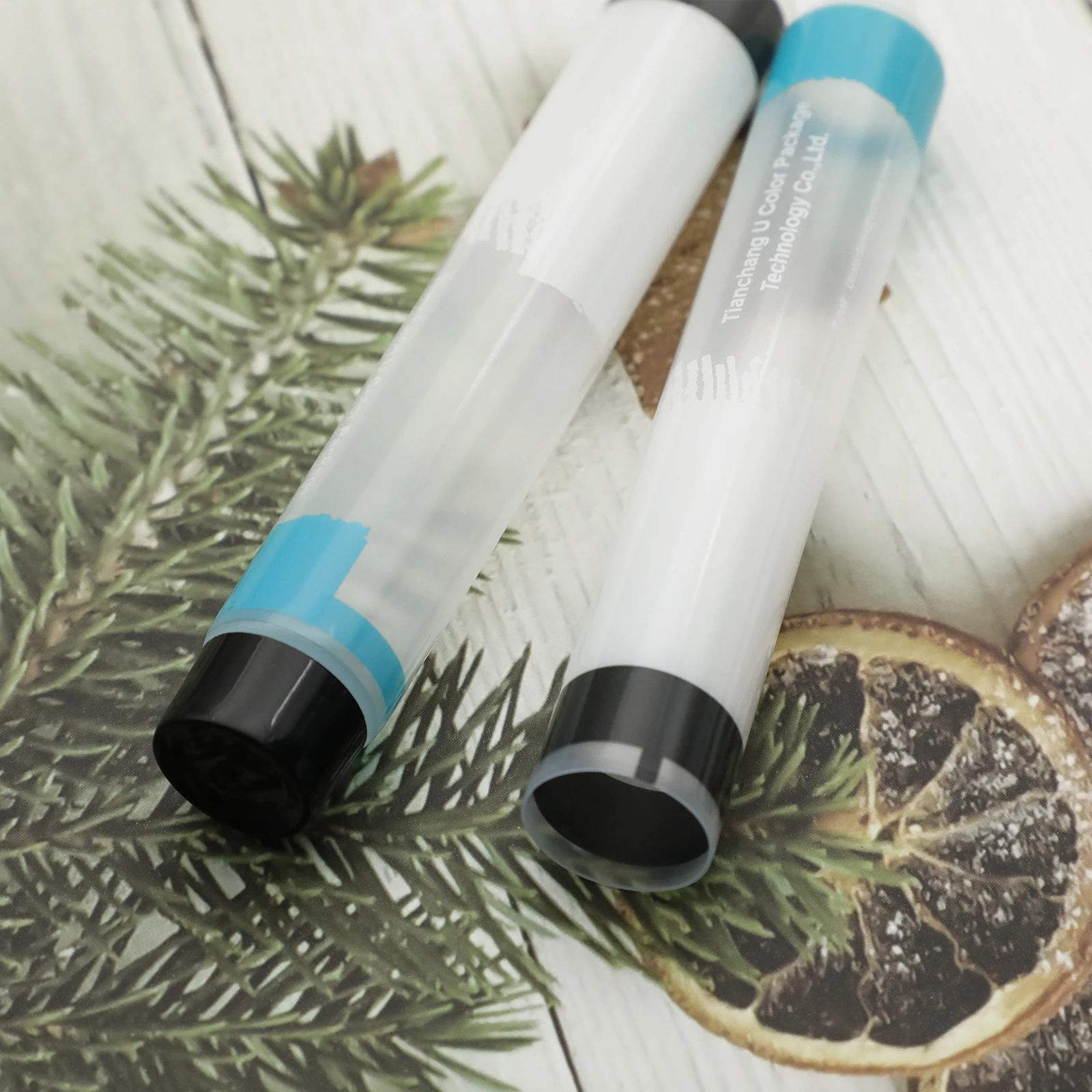 20ml 36ml 50ml 75ml 100ml Squeeze Tubes Custom Plastic Tube Private Label Custom Logo Clear Transparent PE Soft plastic tubing w