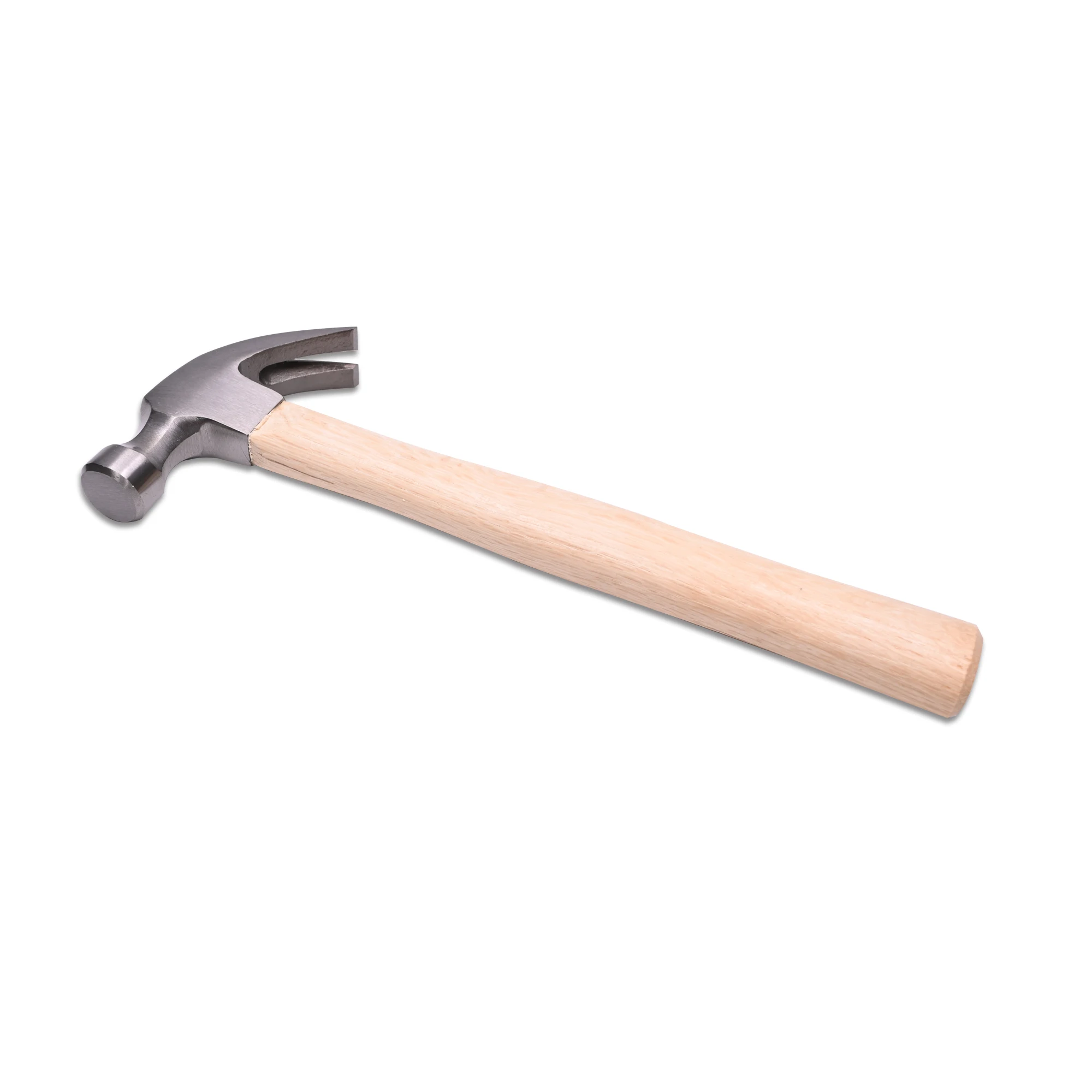 16OZ Claw Hammer with Steel Handle Mirror HRC Head Surface Walnut Wood Handle