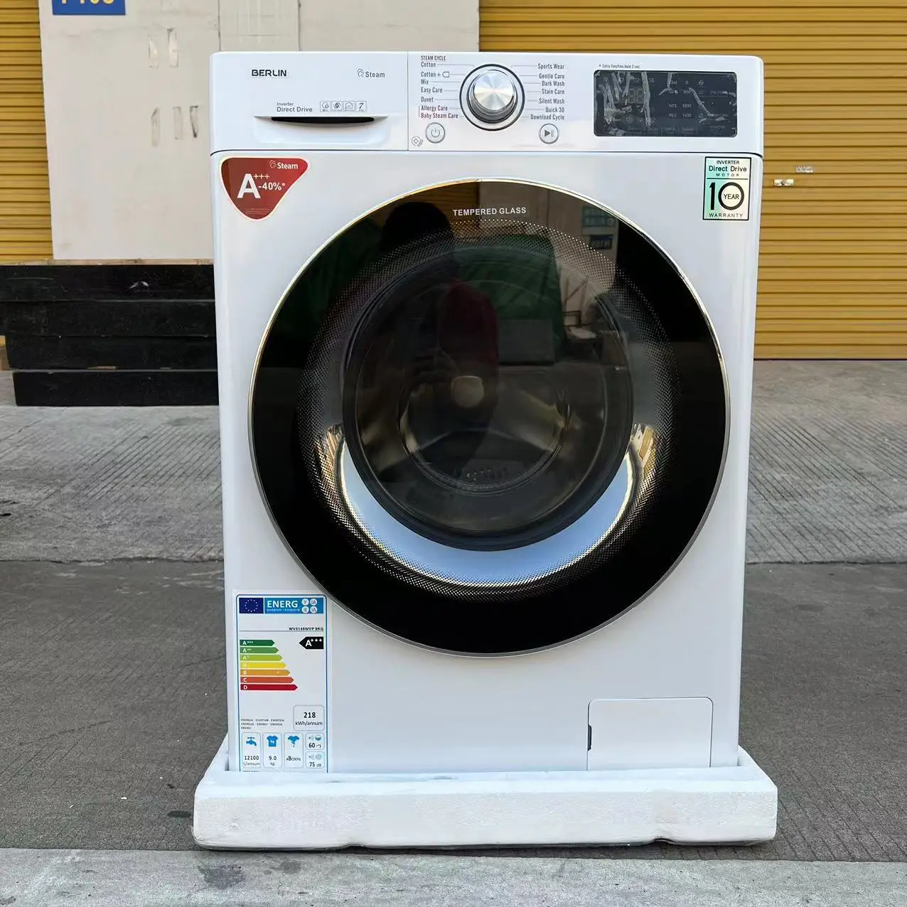 Foreign trade 8kG9KG10.5kg front loading washing machines