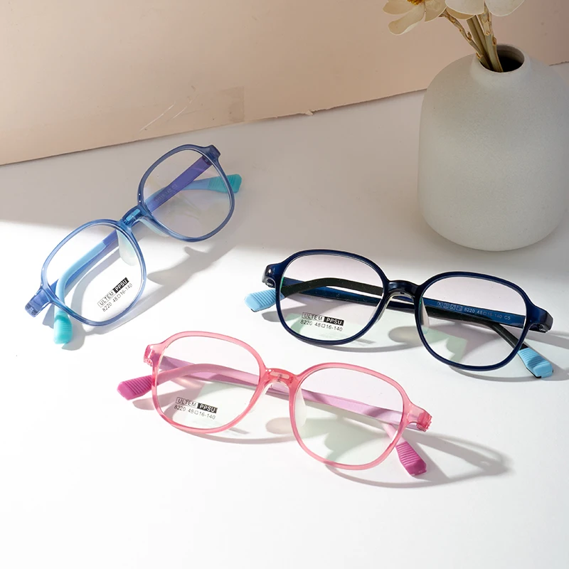 High Quality Kids Eyeglasses Frames Wholesale Latest Cheap Fashion Eyewear Unbreakable Flexible Kids Glasses Frame