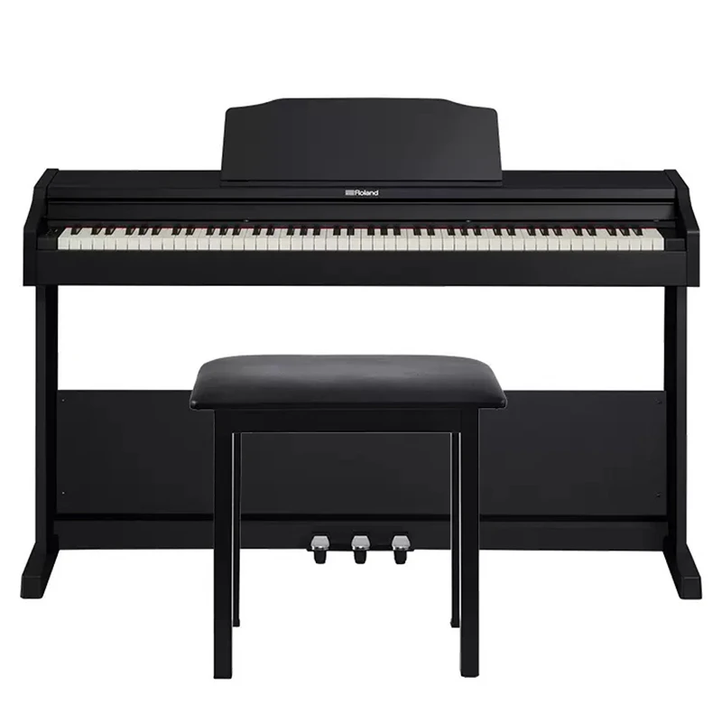 Rolands RP102 Digital Piano / Roland RP 102 / upright piano Black 88keys grand piano sound