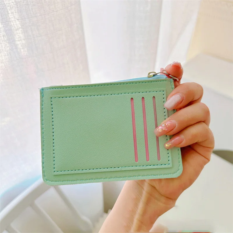 Cartoon Anime Sanrio Kitty Kuromi Multifunctional Card Holder Coin Purse Kawaii Cinnamoroll Student Wallet As A Gift