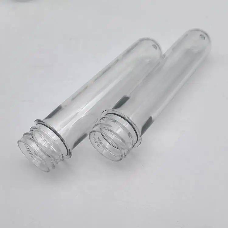 Good price 3025mm preform solutions 30mm transparent plastic sports water bottle pet preform for blowing bottles