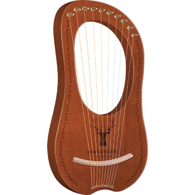 New lyre harp 10 струн мини музыкальный инструмент $18-$13 97 маленькая Гарпа