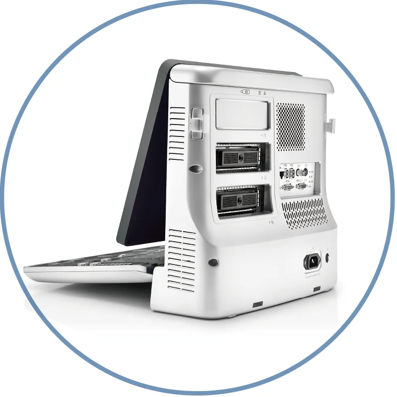 Mindray Veterinary dp20/30/50vet Z70 vet black white Ultrasonic Device PW function eco ultrasound scanner with Mic-convex probe