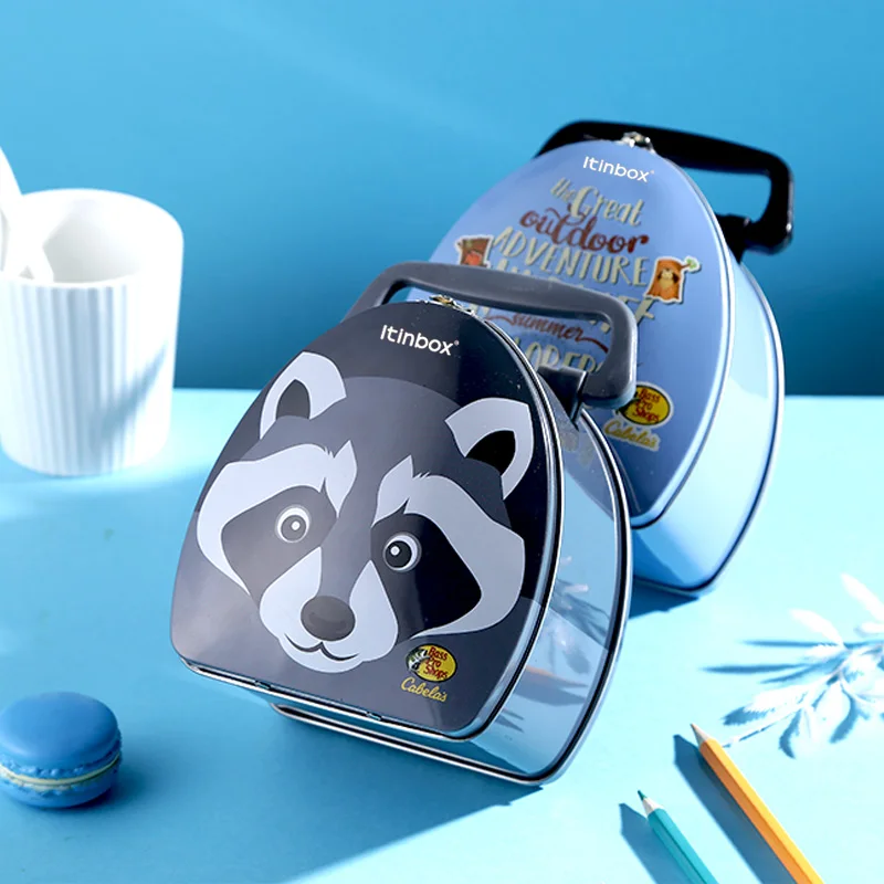  Металлический Ланч-бокс Человек-паук для детей с индивидуальной обработкой