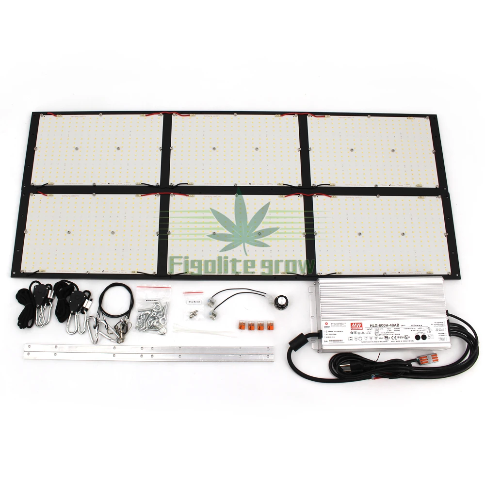 Figolite FG6000-V3 600 Вт оригинальная LM301H плата v3 полный спектр микс 660 нм uv ir