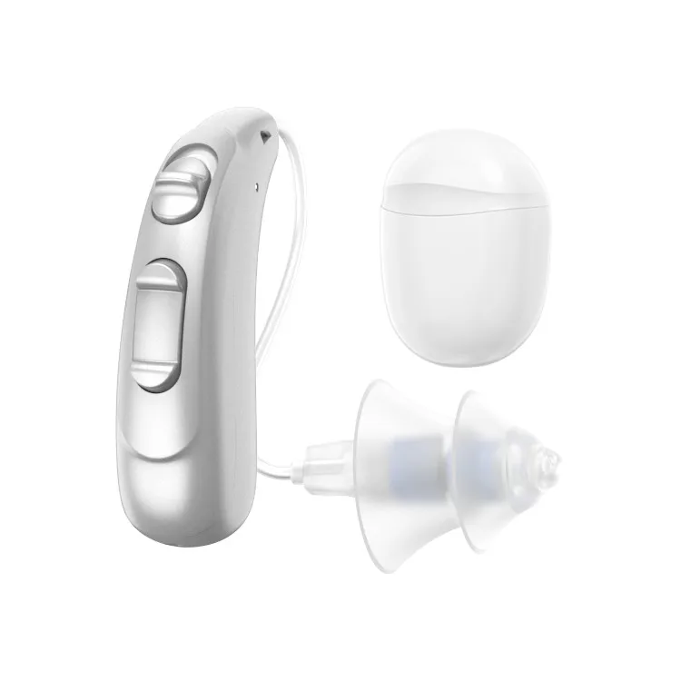 BTE rechargeable digital chip see price best device good hear aid ear hearing RIC sound amplifier