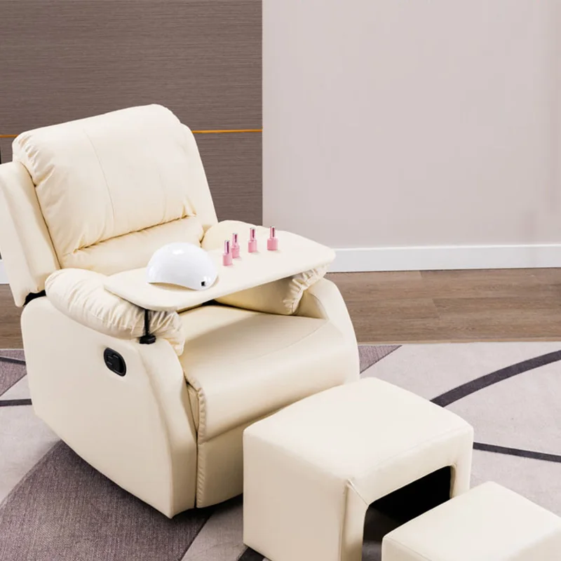 Beauty Nail Salon Furniture Foot Spa Chair Pure Massage Pure Massage Comfortable Lay Down Manicure Chair