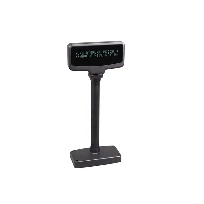 Розничная торговля POS-система 2x20 VFD дисплей для клиентов ЖК-дисплей настольного кассового аппарата