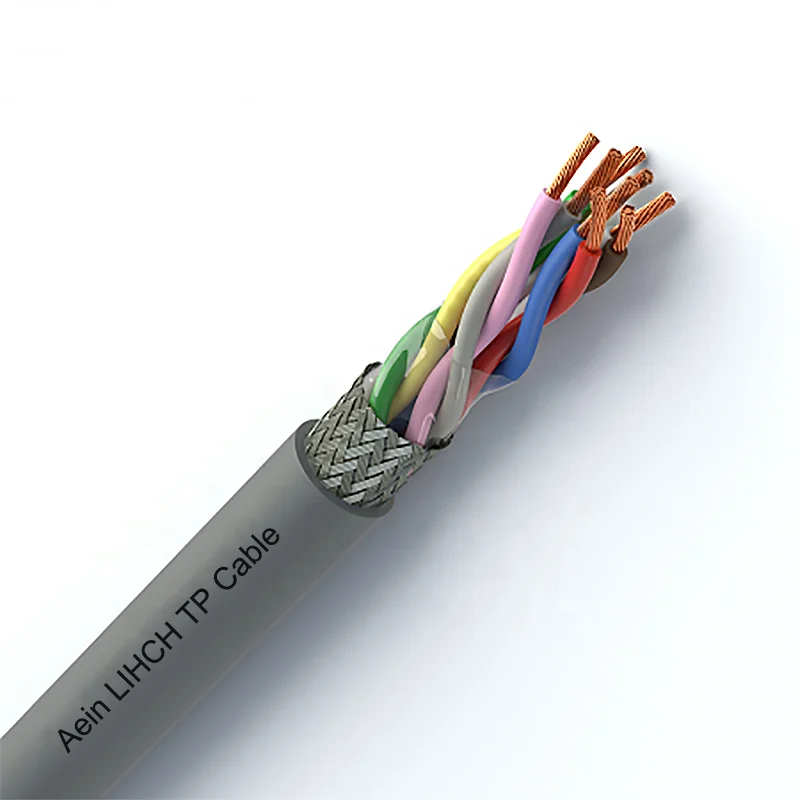 LiHCH TP Огнестойкий плетеный экран ПВХ-оболочка Twsited Pair 4x2x0.75mm Кабель управления передачи
