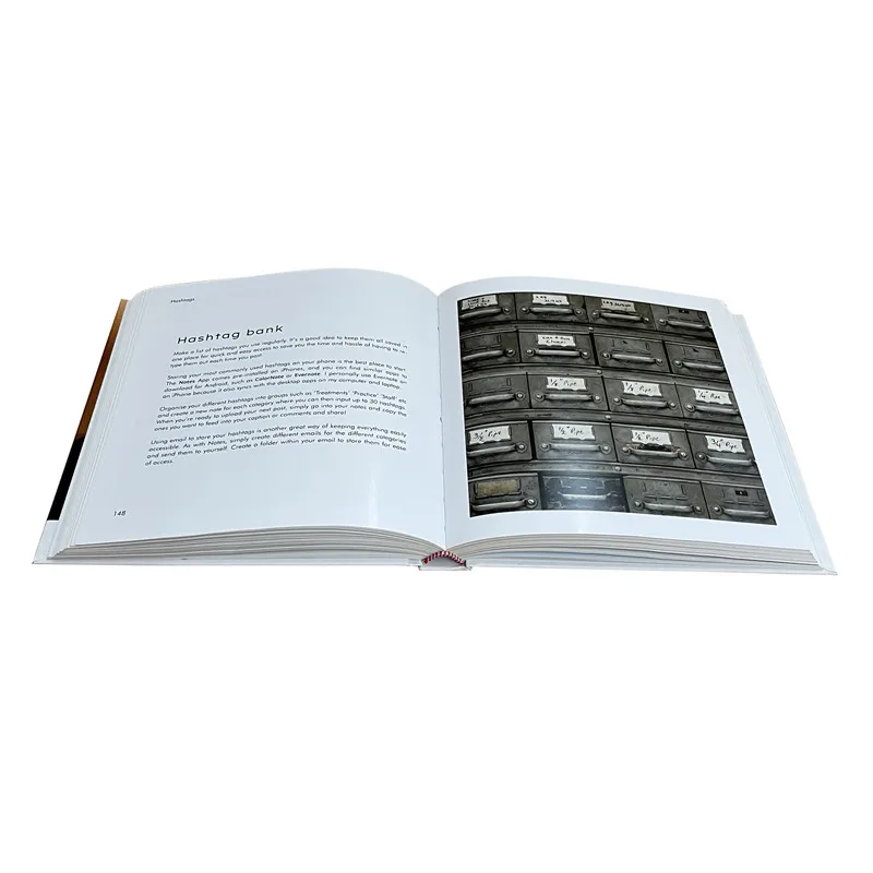 Hardcover book printing service with your logo custom size color book printing hardcover book printing machine