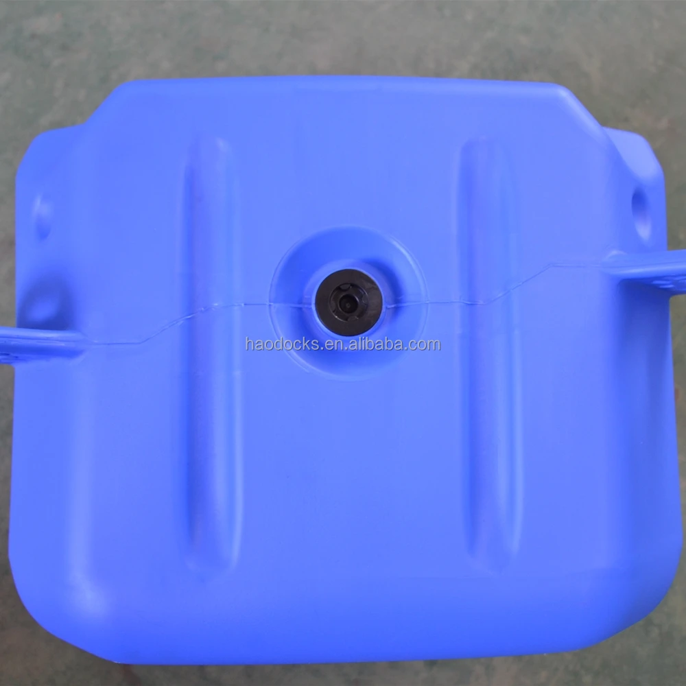 
maintenance-free modular HDPE floating pontoon dock blocks 