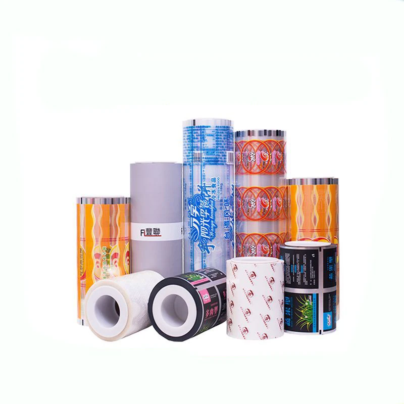 Custom Printed BOPP Flexible Package Biodegradable Laminating Aluminium Plastic Food Packaging Film Roll