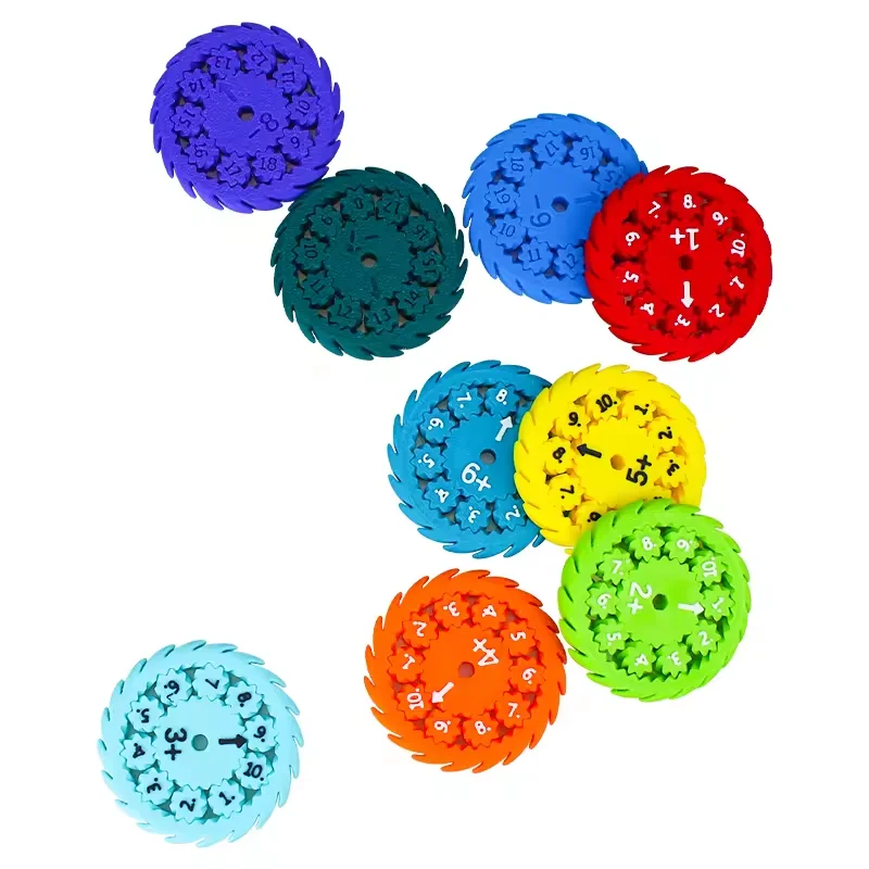 2024 New product  Math Spinner Flying Fidget Spinner Learning Math Division and Multiplication Fidget Spinners for Kid